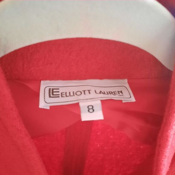 Elliott Lauren Asymmetrical Wool Blazer Jacket - Picture 3 of 3